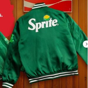 NEW "Vintage" Sprite Bomber Jacket size S